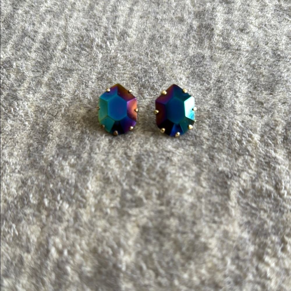 Kendra Scott Iridescent Stud Earrings
